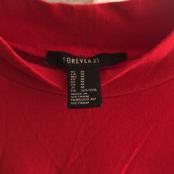 Forever 21 Red dress size M - Picture 2 of 3